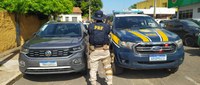 Veículo roubado em Pernambuco é recuperado pela PRF em Monsenhor Gil/PI