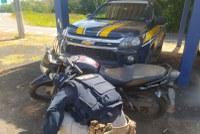 PRF apreende moto com sinais identificadores adulterados em Teresina (PI)