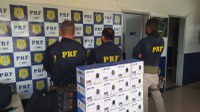 Combate ao descaminho: PRF apreende carregamento ilegal com 140 produtos eletrônicos em Floriano (PI)