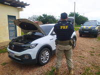 Em Alegrete (PI), PRF prende homem por Recepção Culposa e recupera veículo roubado
