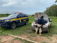 Em Parnaíba/PI: PRF recupera na BR 343 veículo que havia sido tomado de assalto no estado de São Paulo e prende homem pelo crime de Receptação