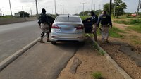 Em Teresina/PI: PRF recupera na BR 316 veículo que havia sido apropriado indevidamente em Goiânia/GO