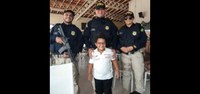 Em Floriano/PI: Criança fã da PRF realiza o sonho de tirar uma foto com os policiais