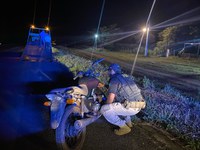 Em Ipiranga do Piauí/PI: Após desobedecer ordem de parada, homem embriagado é preso pela PRF, após ser flagrado conduzindo na BR 316 motocicleta adulterada