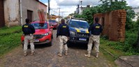 Em São João dos Patos/MA : Dupla é presa pela PRF após ser flagrada na BR 230 com veículo roubado