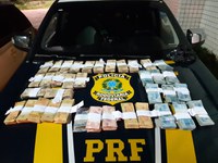 PRF apreende mais de R$ 201 Mil e prende dois homens por Lavagem de dinheiro