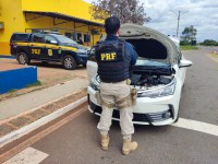 PRF recupera veículo roubado há  2 anos na BR 316 em Picos