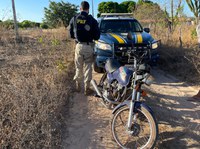 Em Inhuma/PI: Motocicleta roubada há mais de quinze anos no estado de Alagoas é recuperada pela PRF na BR 316