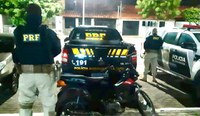 Em Parnaíba/PI: Homem é preso pela PRF após ser flagrado na BR 343 na posse de motocicleta roubada
