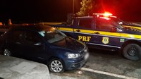 Em Piripiri/PI: PRF recupera na BR 343 veículo roubado que estava sendo usado para a prática de crimes