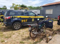 PRF recupera na BR 343 motocicleta roubada há 14 anos na Paraíba