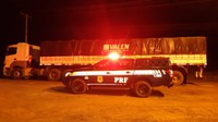 Em Picos/PI: PRF apreende carregamento de madeira ilegal na BR 316 e prende condutor por Crime Ambiental