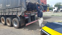 Em Picos/PI: PRF autua caminhoneiro acusado dos crimes de Porte de Droga para Consumo e Crime Ambiental na BR 316