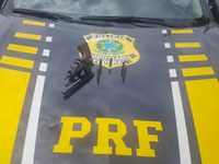 Em Picos/PI: PRF prende na BR 316 idoso pelo crime de Porte Ilegal de Arma de Fogo e Munições