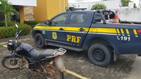 Em São Pedro do Piauí/PI: PRF recupera motocicleta na BR 343 e prende idoso acusado do crime de Receptação