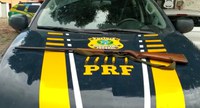 Em Bom Jesus, PRF prende homem por porte ilegal de arma de fogo