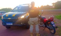 PRF recupera em Monsenhor Hipólito motocicleta roubada em Pernambuco