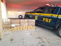 PRF apreende 255 kg de maconha e 3Kg de cocaína em Teresina/PI