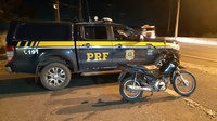 Em ação rápida PRF recupera em Teresina motocicleta uma hora após o roubo