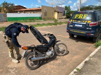Em Manoel Emídio, PRF recupera motocicleta furtada há 10 anos