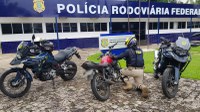 PRF recupera motocicleta roubada em Teresina há 3 anos