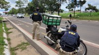 PRF recupera motocicleta roubada em Teresina