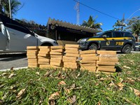PRF apreende pasta base de cocaína avaliada em 6 milhões de reais em Paraty