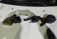PRF apreende armas de fogo, carregadores e munições em Seropédica-RJ