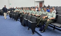Polícia Nacional da Colômbia visita sede da PRF no Rio de Janeiro