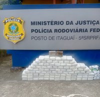 Homem é preso transportando aproximadamente 50 quilos de haxixe em Itaguaí