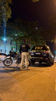 PRF recupera motocicleta clonada na Ponte Rio-Niterói