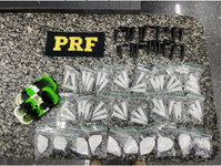 PRF apreende cocaína, ecstasy e haxixe em Campos dos Goytacazes