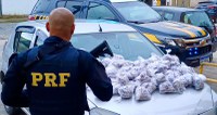 Homem é preso transportando aproximadamente 15 quilos de cocaína em Casimiro de Abreu/RJ