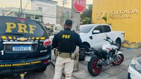 Motocicleta adulterada é recuperada na Rodovia Presidente Dutra