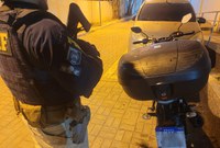 PRF recupera motocicleta roubada em Duque de Caxias