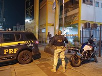 Homem é flagrado com motocicleta roubada no Rio de Janeiro