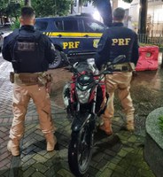 PRF recupera motocicleta com adulteração nos sinais identificadores