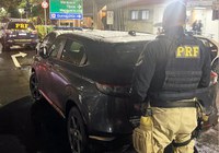 Carro clonado é recuperado na Ponte Rio-Niterói