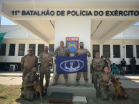 PRFs concluem curso de adestrador de cão de faro