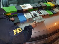 PRF apreende 40 quilos de pasta base de cocaína em Sapucaia