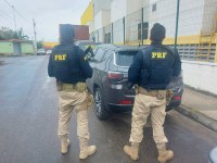 Polícia Rodoviária Federal apreende veículo clonado em Belford Roxo