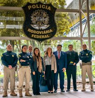 PRF recebe visita institucional de membros do Tribunal Regional do Trabalho - TRT