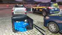 PRF apreende 60 quilos de maconha no município de Rio das Ostras