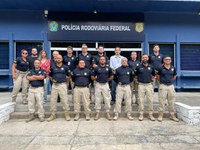 O Instituto de Radioproteção e Dosimetria promove treinamento sobre materiais radioativos para Polícia Rodoviária Federal no Rio de Janeiro
