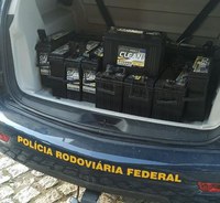 PRF frustra furto de bateria da torre de telefonia em Casimiro de Abreu