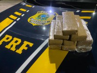 PRF prende traficante e apreende 5kg de drogas em São José de Mipibu/RN