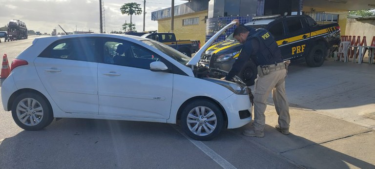 PRF recupera cinco veículos durante o fim de semana no Rio Grande do Norte