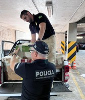 PRF recebe donativos do MPF para as vítimas das enchentes do RS