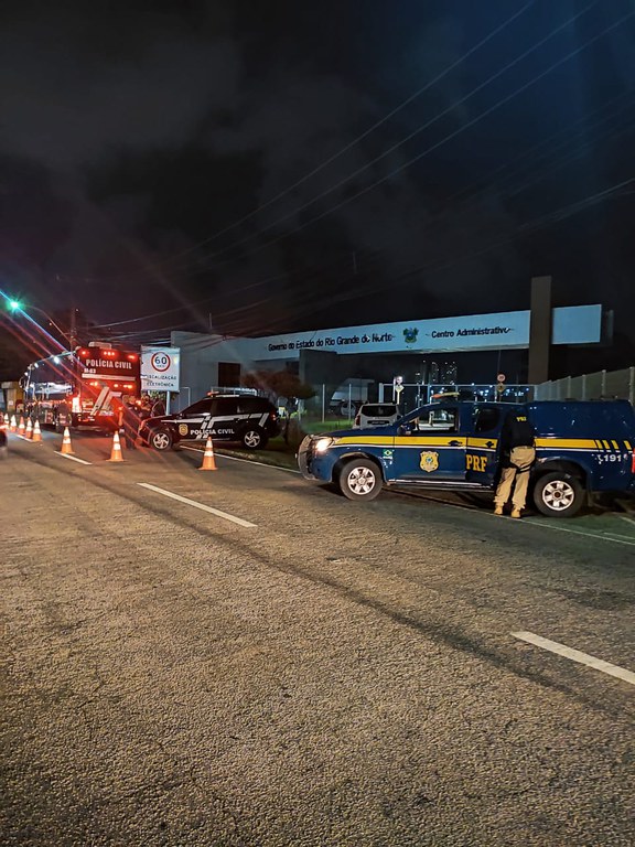 Polícia Rodoviária Federal realiza ação coordenada de segurança viária em ação integrada com a Polícia Civil no Rio Grande do Norte