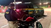 PRF recupera motocicleta logo após o roubo e devolve ao proprietário em São José de Mipibu/RN